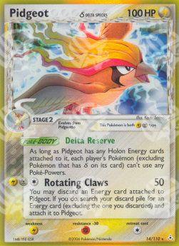Pidgeot δ Delta Species - EX Fantasmi di Holon (Holo Rare) [HP-14]