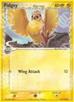 Pidgey δ Delta Species - EX Fantasmi di Holon (Common) [HP-77]
