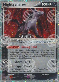 Mightyena ex - EX Fantasmi di Holon (Ultra Rare) [HP-101]