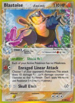 Blastoise δ Delta Species - EX Guardiani dei Cristalli (Holo Rare) [CG-2]