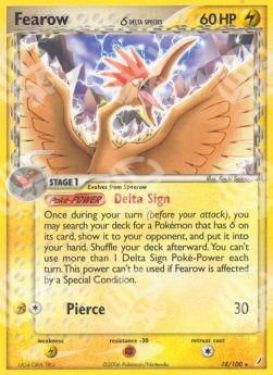 Fearow δ Delta Species - EX Guardiani dei Cristalli (Rare) [CG-18]