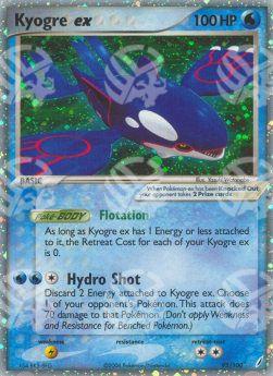 Kyogre ex - EX Guardiani dei Cristalli (Ultra Rare) [CG-95]