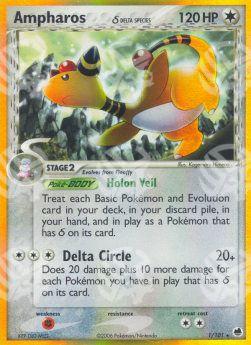Ampharos δ Delta Species - EX L'Isola dei Draghi (Holo Rare) [DF-1]