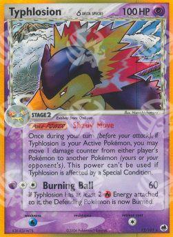 Typhlosion δ Delta Species - EX L'Isola dei Draghi (Holo Rare) [DF-12]