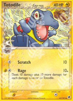 Totodile δ Delta Species - EX L'Isola dei Draghi (Common) [DF-67]