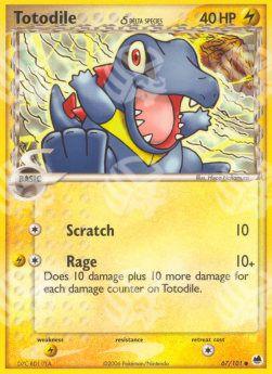 Totodile δ Delta Species - EX L'Isola dei Draghi (Common) [DF-67]