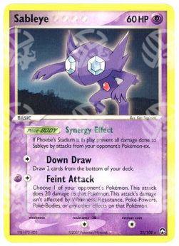 Sableye - EX Power Keepers (Rare) [PK-22]
