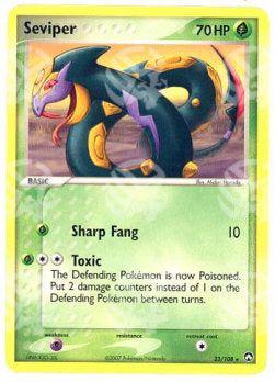 Seviper - EX Power Keepers (Rare) [PK-23]