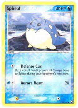 Spheal - EX Power Keepers (Common) [PK-65]