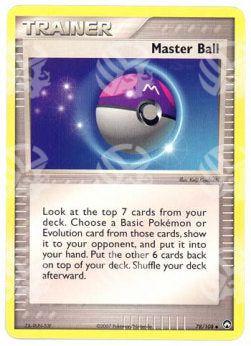 Master Ball - EX Power Keepers (Uncommon) [PK-78]