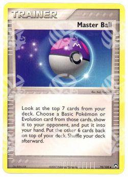 Master Ball - EX Power Keepers (Uncommon) [PK-78]