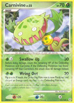 Carnivine Lv.32 - Diamante & Perla (Rare) [DP-21]
