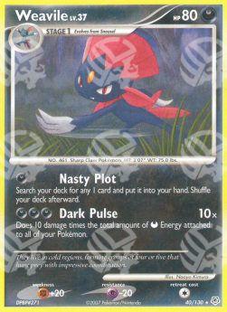 Weavile Lv.37 - Diamante & Perla (Rare) [DP-40]
