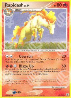 Rapidash Lv.34 - Diamante & Perla (Uncommon) [DP-59]