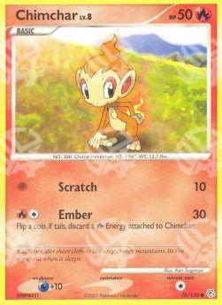 Chimchar Lv.8 - Diamante & Perla (Common) [DP-76]