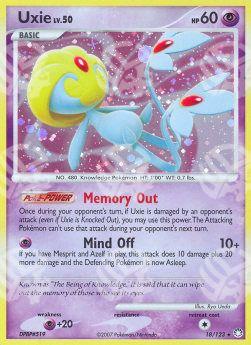 Uxie Lv.50 - Tesori Misteriosi (Holo Rare) [MT-18]