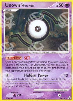 Unown  Lv.18 - Prodigi Segreti (Rare) [SW-39]