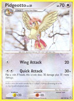 Pidgeotto Lv.21 - Prodigi Segreti (Uncommon) [SW-58]