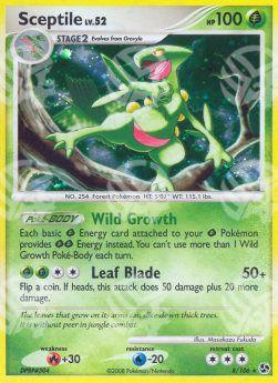 Sceptile Lv.52 - Incontri Leggendari (Holo Rare) [GE-8]