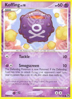 Koffing Lv.18 - Incontri Leggendari (Common) [GE-74]