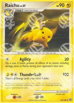 Raichu Lv.37 - Alba Suprema (Uncommon) [MD-45]