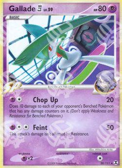 Gallade  Lv.59 - L'Ascesa dei Rivali (Rare) [RR-20]