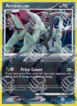 Arceus Lv.100 - Arceus (Holo Rare) [AR-AR1]
