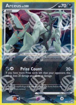 Arceus Lv.100 - Arceus (Holo Rare) [AR-AR1]
