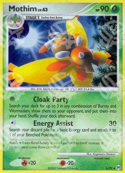 Mothim Lv.43 - Arceus (Holo Rare) [AR-6]