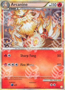Arcanine - HeartGold & SoulSilver (Holo Rare) [HS-1]