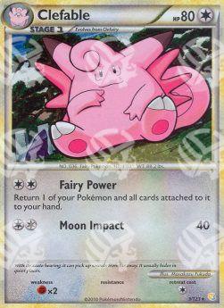 Clefable - HeartGold & SoulSilver (Holo Rare) [HS-3]