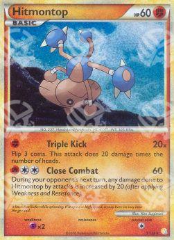 Hitmontop - HeartGold & SoulSilver (Holo Rare) [HS-5]
