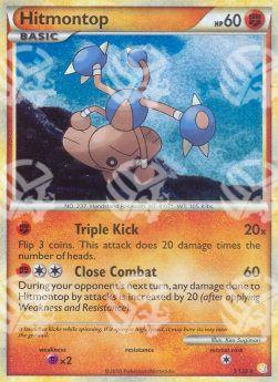 Hitmontop - HeartGold & SoulSilver (Holo Rare) [HS-5]