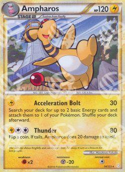 Ampharos - HeartGold & SoulSilver (Rare) [HS-14]