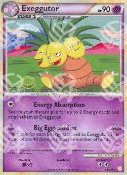 Exeggutor - HeartGold & SoulSilver (Rare) [HS-18]