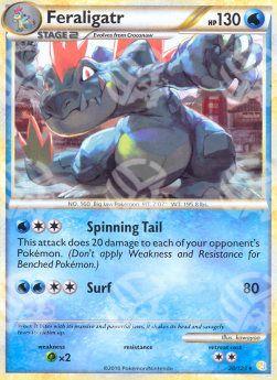 Feraligatr - HeartGold & SoulSilver (Rare) [HS-20]