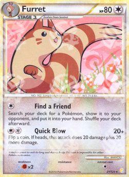 Furret - HeartGold & SoulSilver (Rare) [HS-21]
