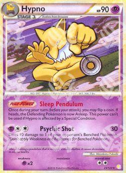 Hypno - HeartGold & SoulSilver (Rare) [HS-23]