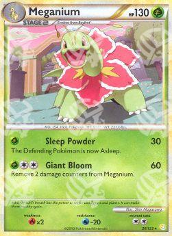 Meganium - HeartGold & SoulSilver (Rare) [HS-26]