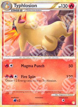 Typhlosion - HeartGold & SoulSilver (Rare) [HS-32]