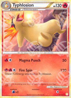 Typhlosion - HeartGold & SoulSilver (Rare) [HS-32]