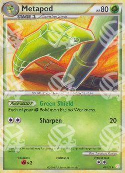 Metapod - HeartGold & SoulSilver (Uncommon) [HS-46]