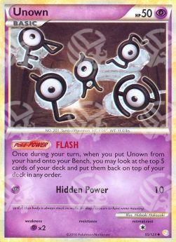 Unown - HeartGold & SoulSilver (Uncommon) [HS-55]