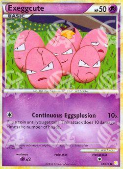 Exeggcute - HeartGold & SoulSilver (Common) [HS-63]