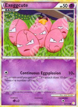 Exeggcute - HeartGold & SoulSilver (Common) [HS-63]
