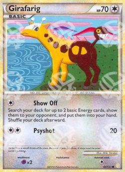 Girafarig - HeartGold & SoulSilver (Common) [HS-64]