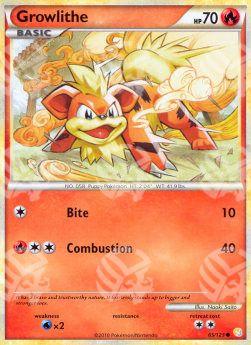 Growlithe - HeartGold & SoulSilver (Common) [HS-65]
