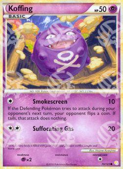 Koffing - HeartGold & SoulSilver (Common) [HS-70]
