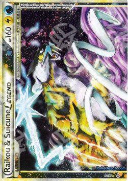 Raikou & Suicune LEGGENDA - Forze Scatenate (Ultra Rare) [UL-92]