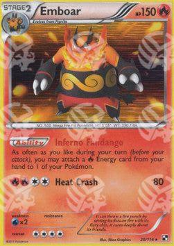 Emboar - Nero e Bianco (Holo Rare) [BLW-20]